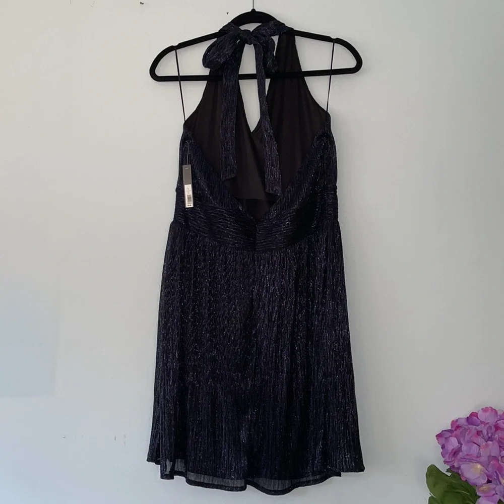 The Limited Sparkly Halterneck Dress- size Large NWT - Picture 3 of 5